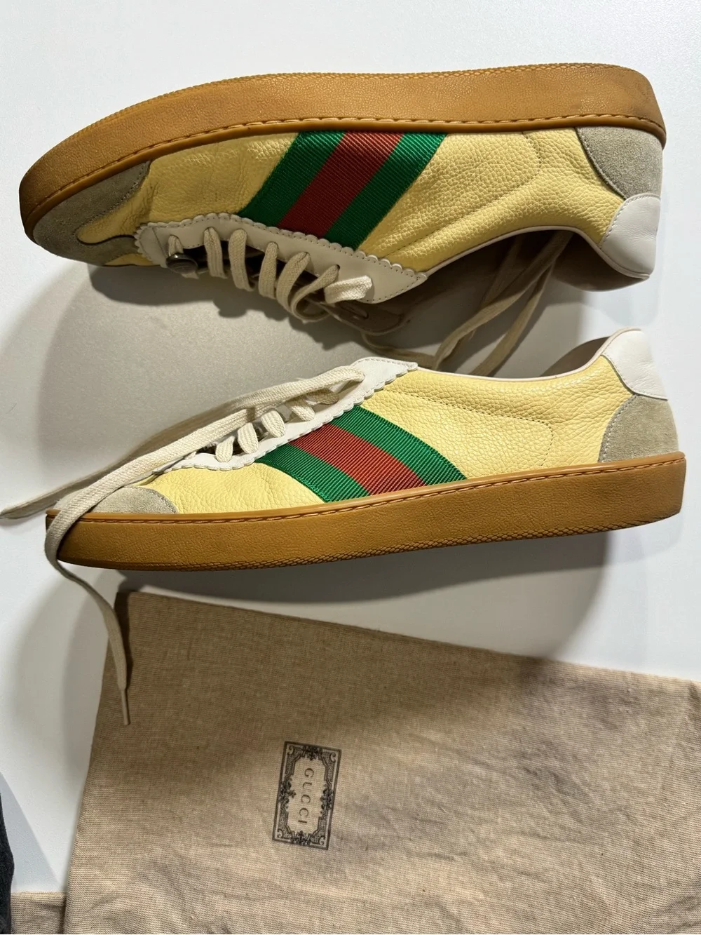 Gucci G74 Web Low Sneakers